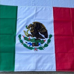 Mexican Flag with‎ Eagle Emblem bandera Mexicana 🇲🇽 big large